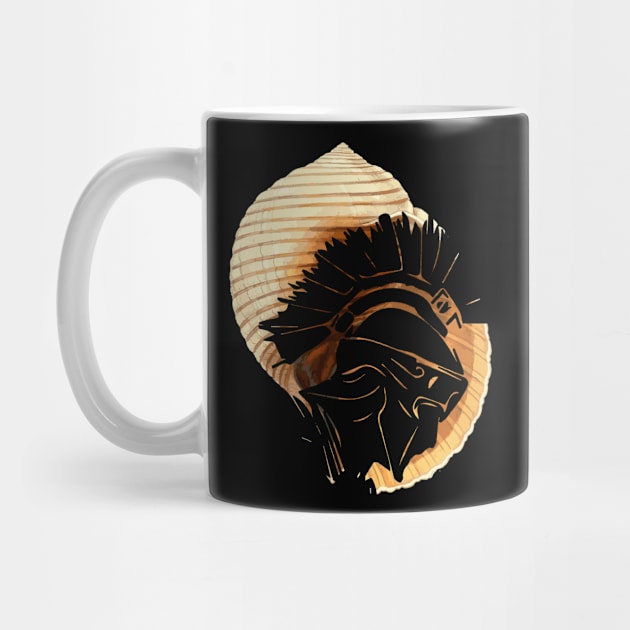 Ares in Shell - Greek Mythology - God of War by TuncGK